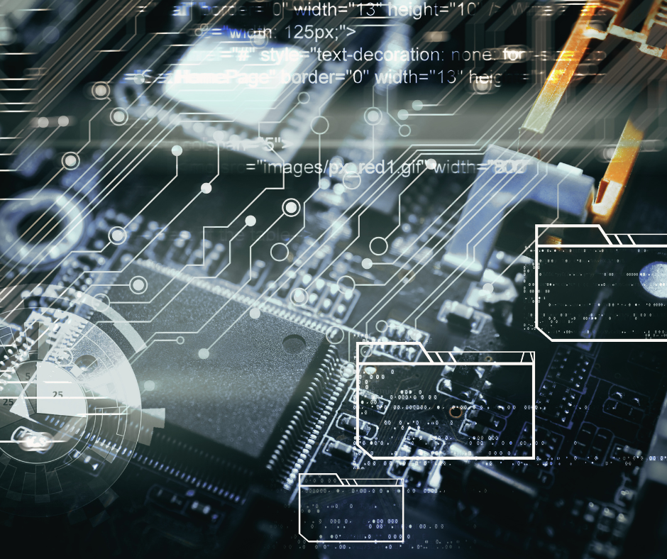 Counter surveillance capabilities are represented by an abstract depiction of surveillance equipment